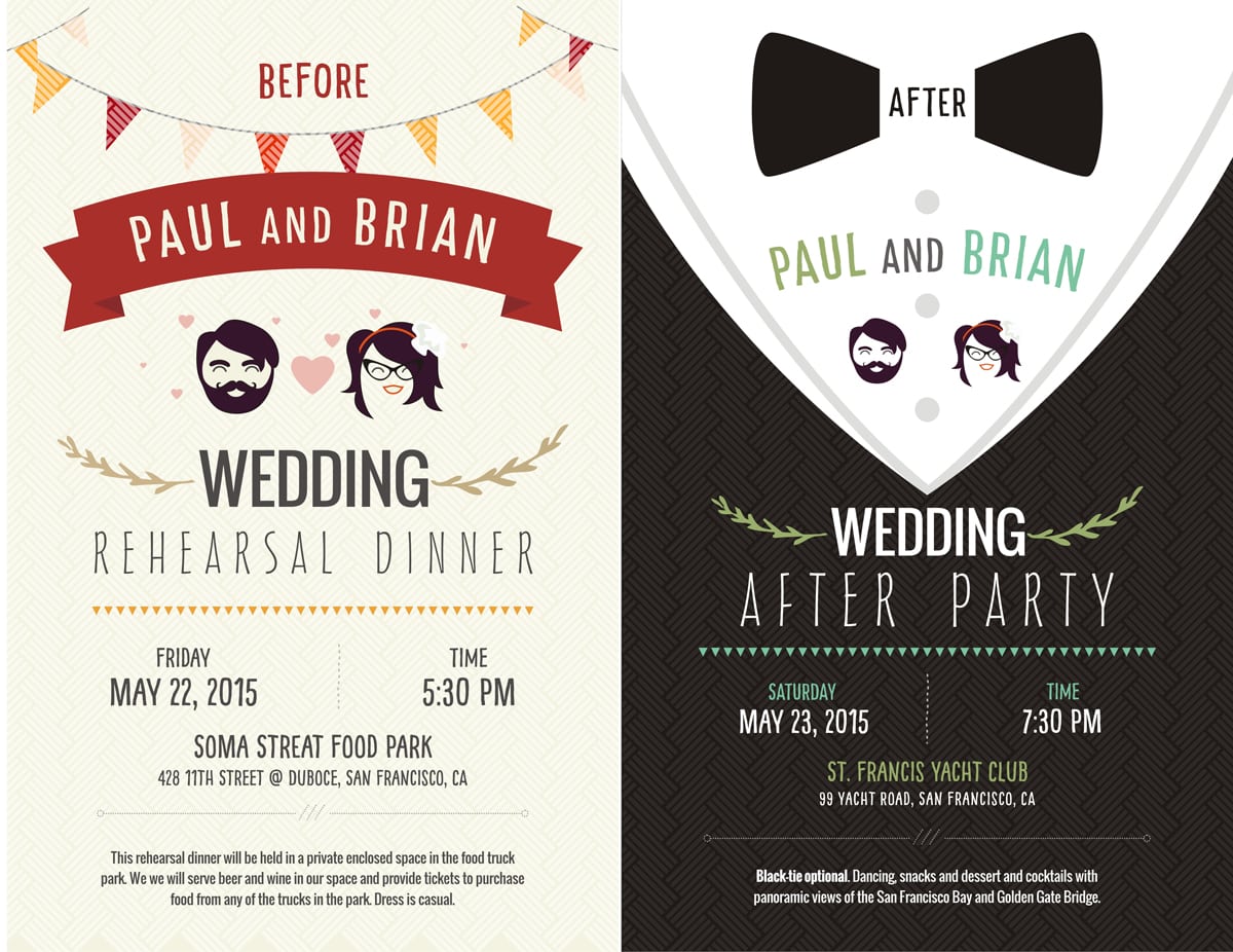 Happily Ever After Invitation Boho Wedding Shower Invitation