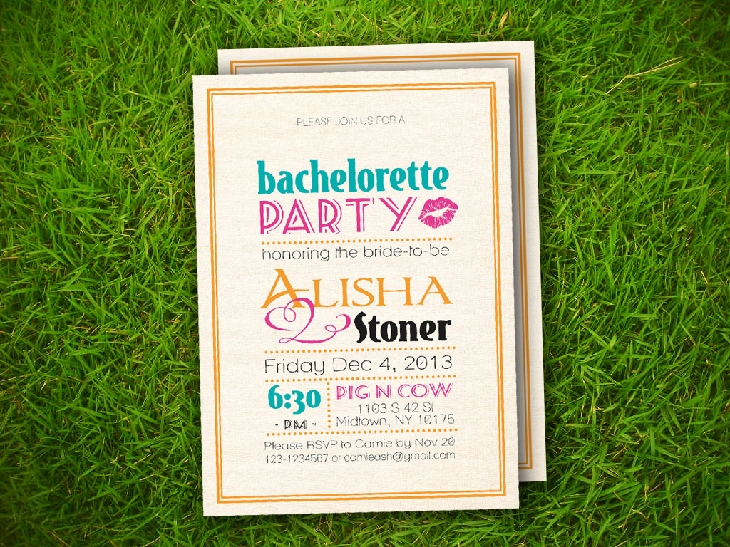 Hens Party Invitations Templates