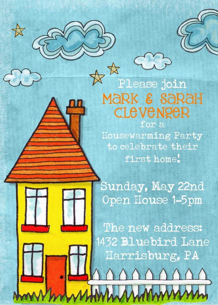 Housewarming Party Invitation Template Free  Popular Items For