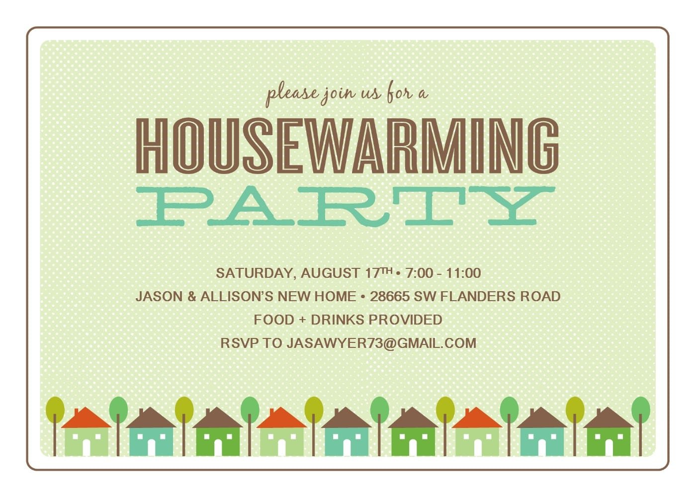 Housewarming Party Invitations