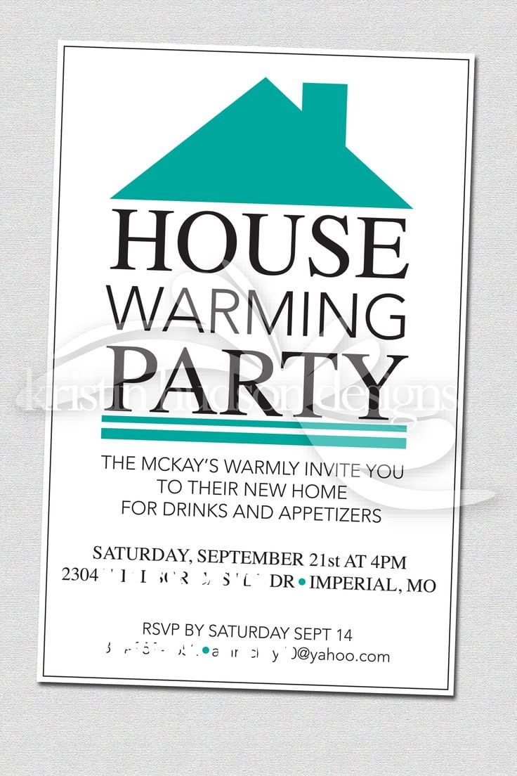Housewarming Party Invitations