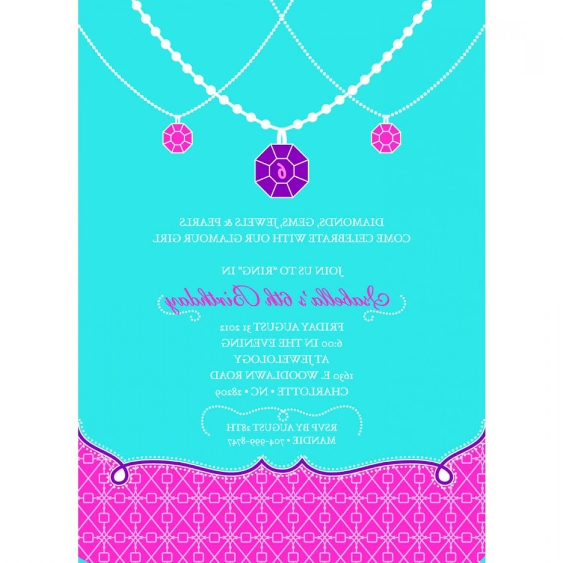 How To Create Jewelry Party Invitation
