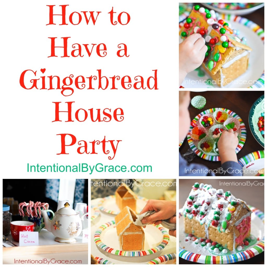 How To Have A Gingerbread House Party