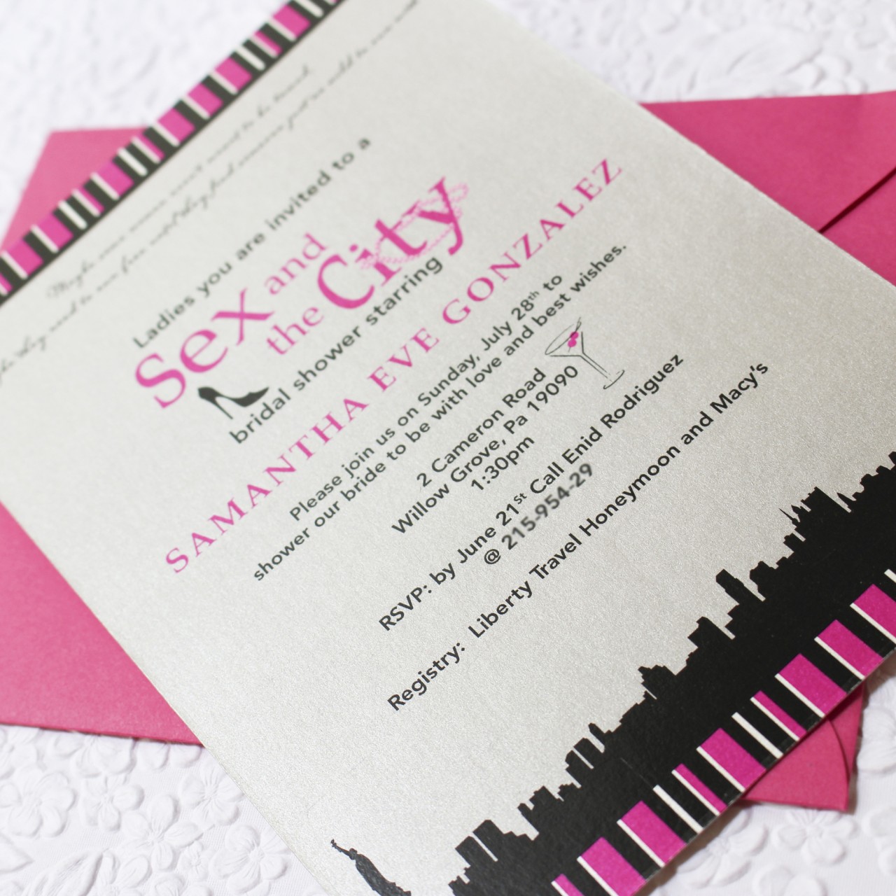Images Of Party City Bridal Shower Invitations