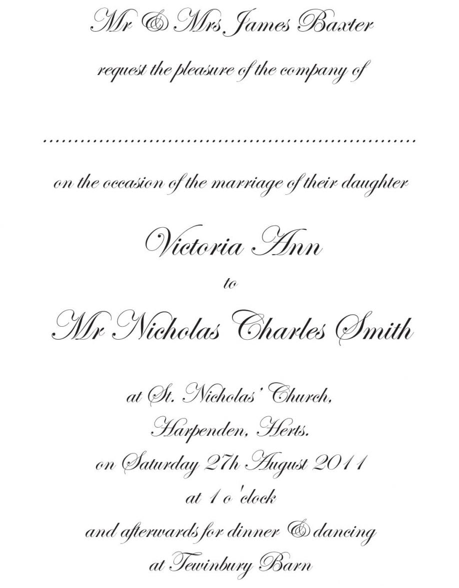 Invitation Letter For Lunch Party