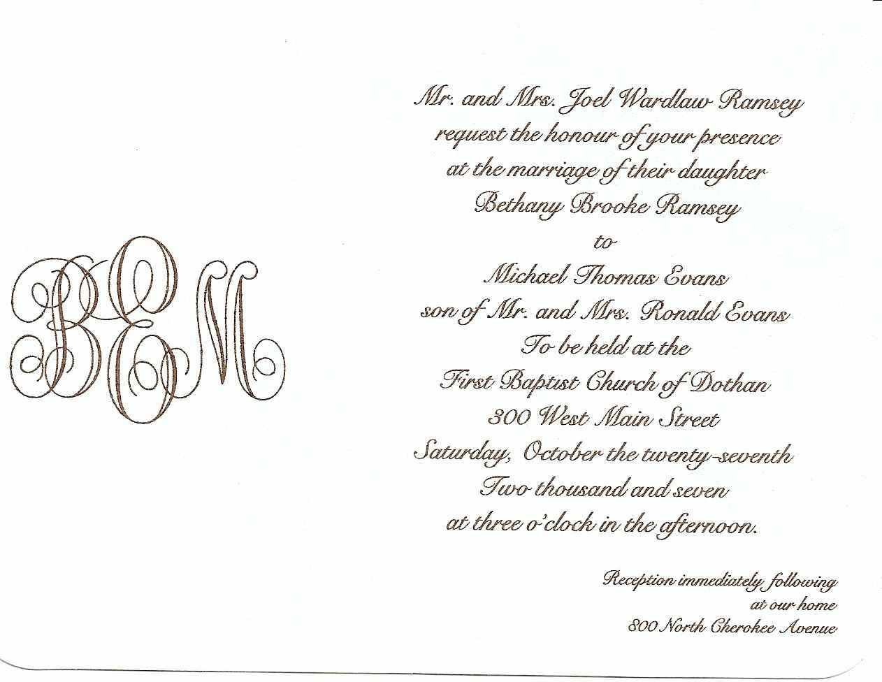 Invitation Letter Sample For Party