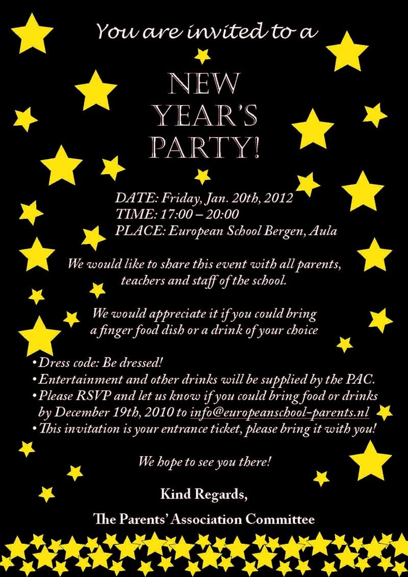 Invitation To A Party