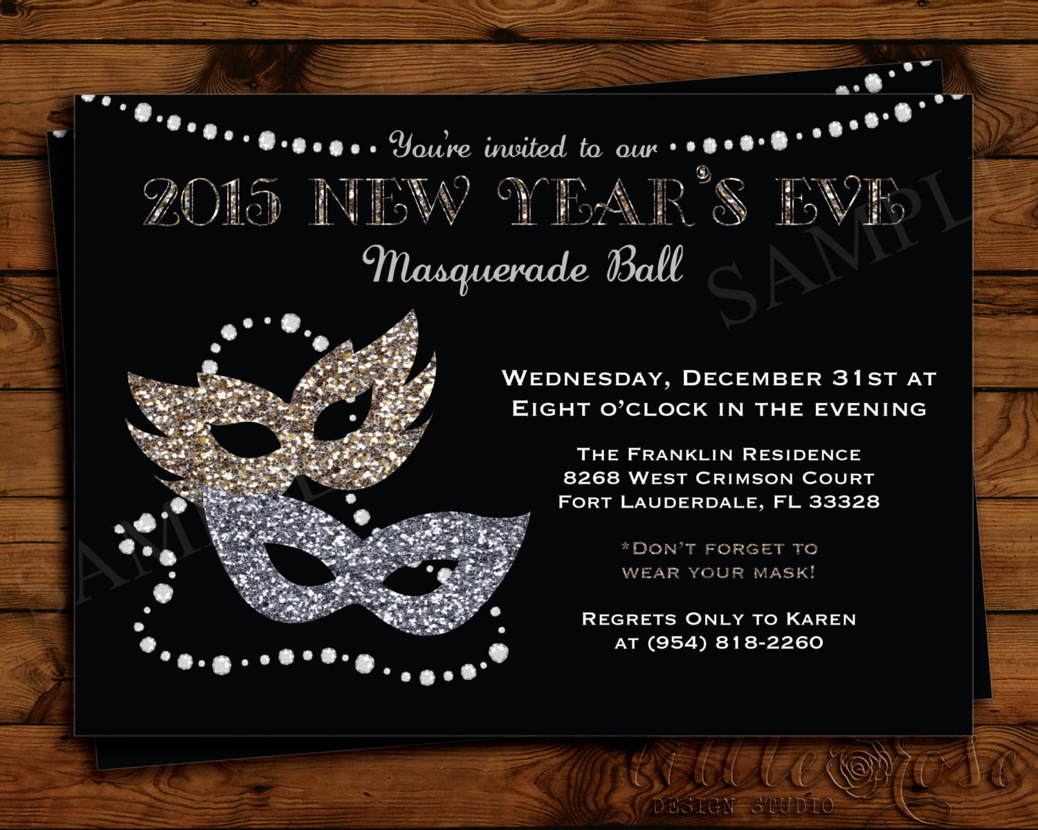 Invitation Wording New Years Eve Party