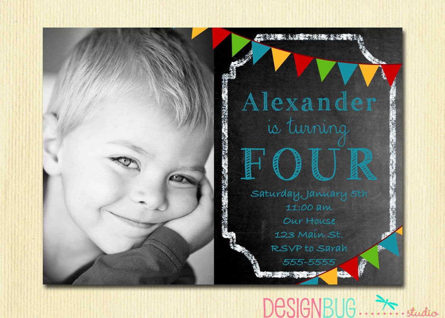 Invitations For 2 Year Old Party
