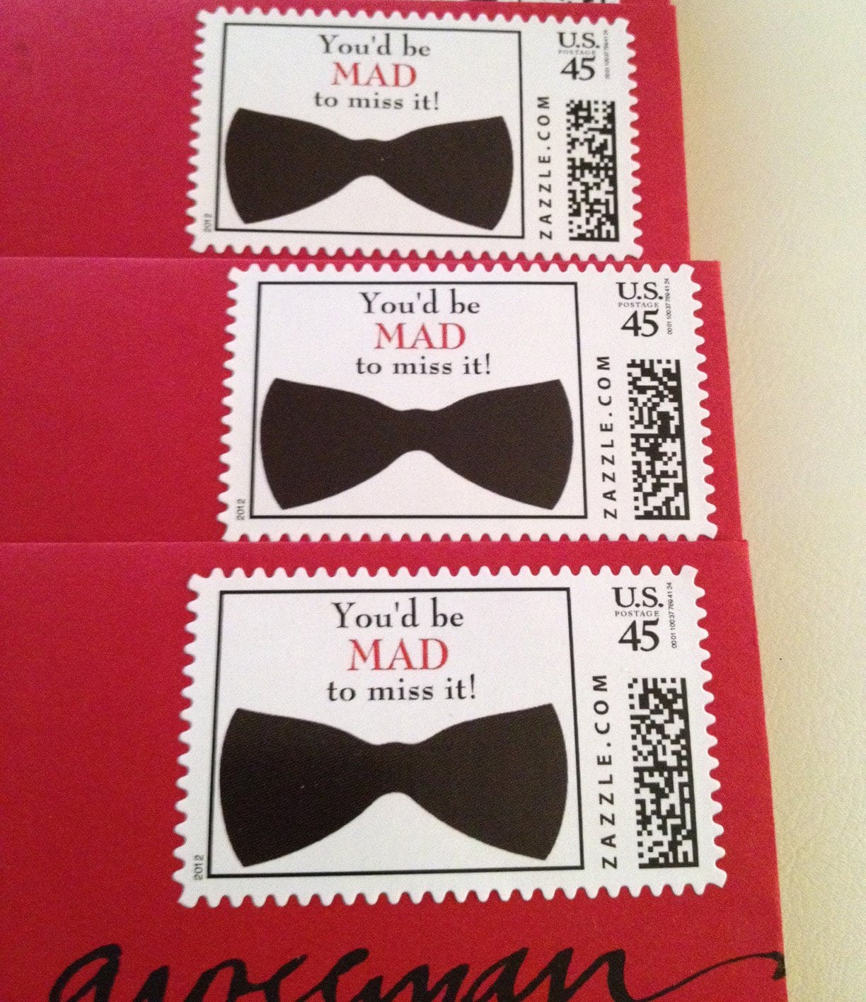 Its All In The Details! Mad Men Party Invitation