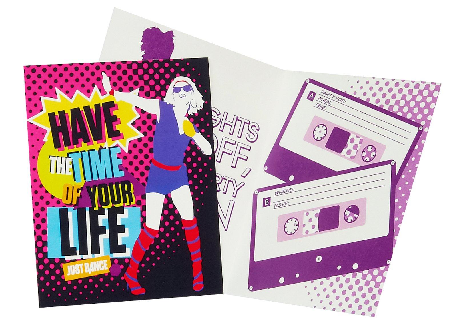 Just Dance Invitations