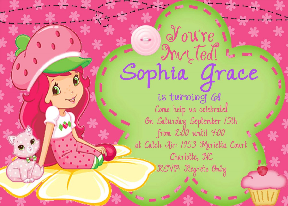 Kids Birthday Party Invitations