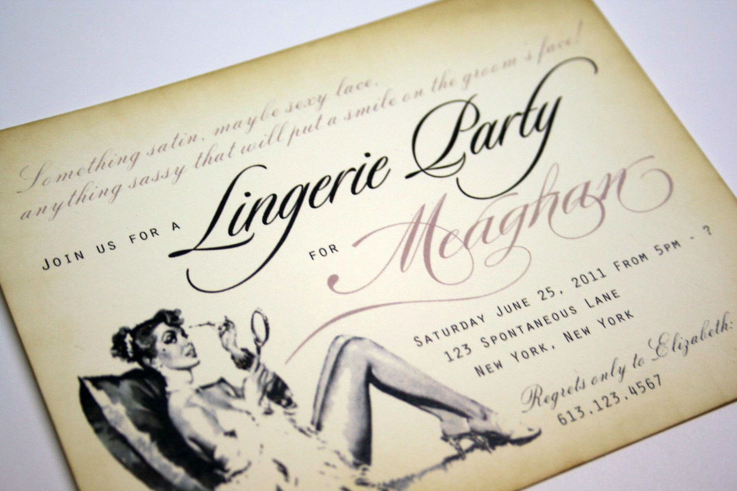 Las Vegas Escape Bachelorette Party Invitation By Alacartestudio