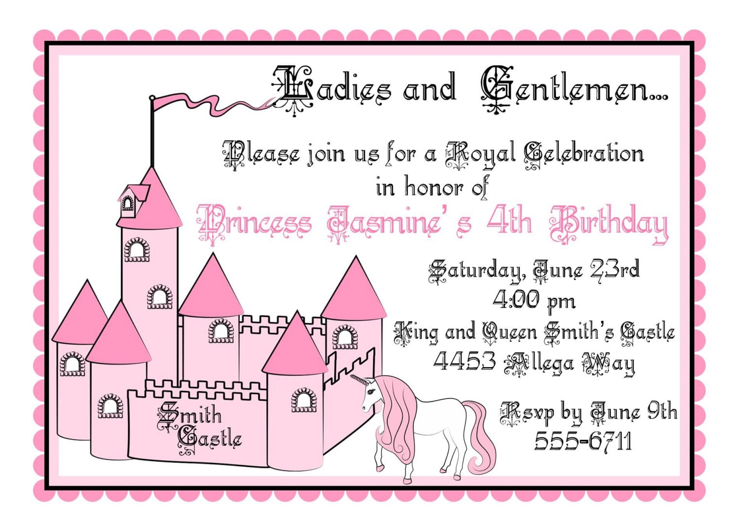Lovely How To Make A Good Party Invitation At Inspirational