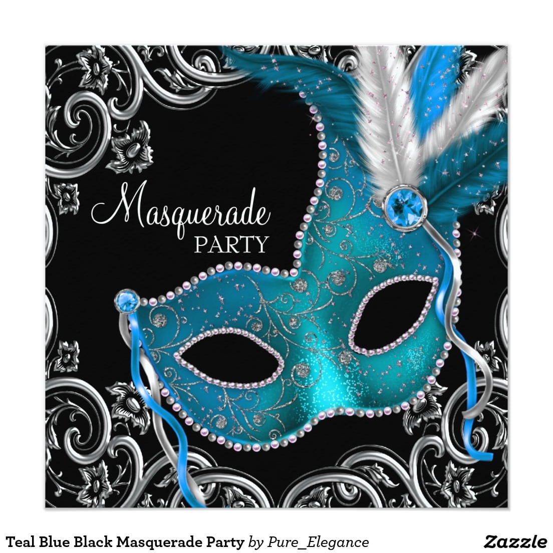 Masquerade Party Invitations