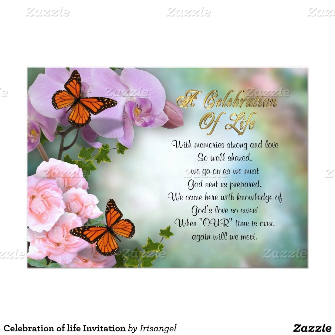 Memorial Service Announcement