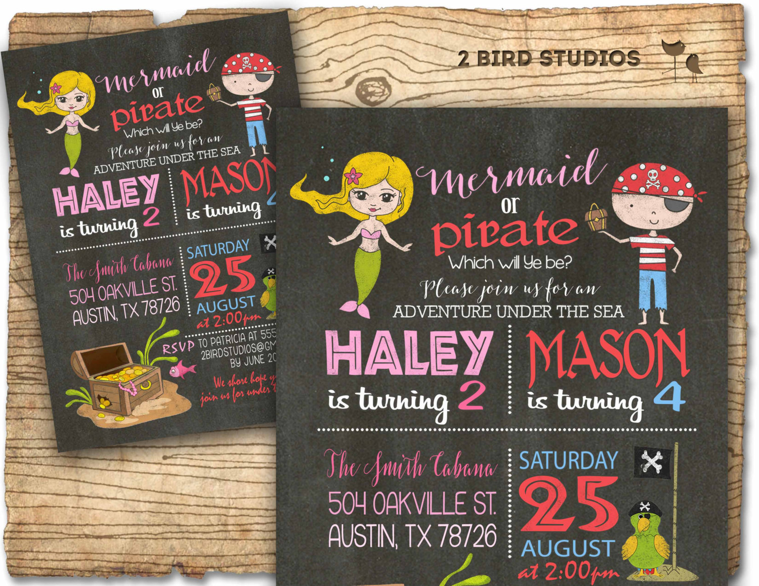 Mermaid Pirate Party