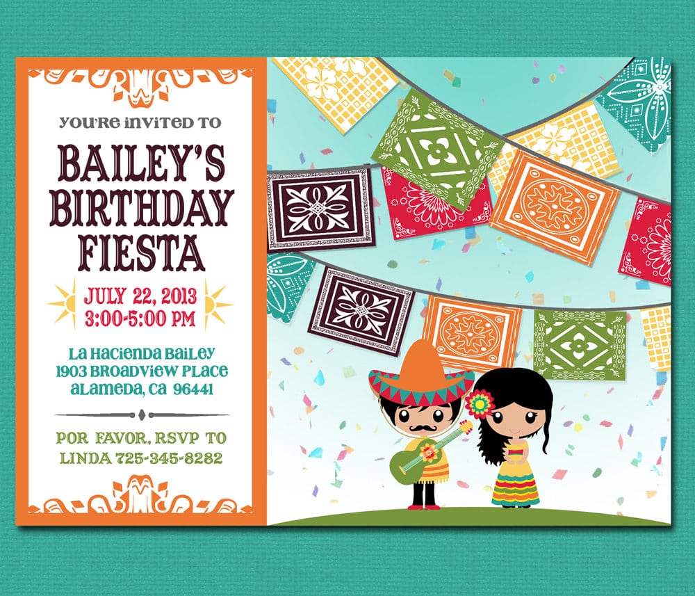 Mexican Party Invitations