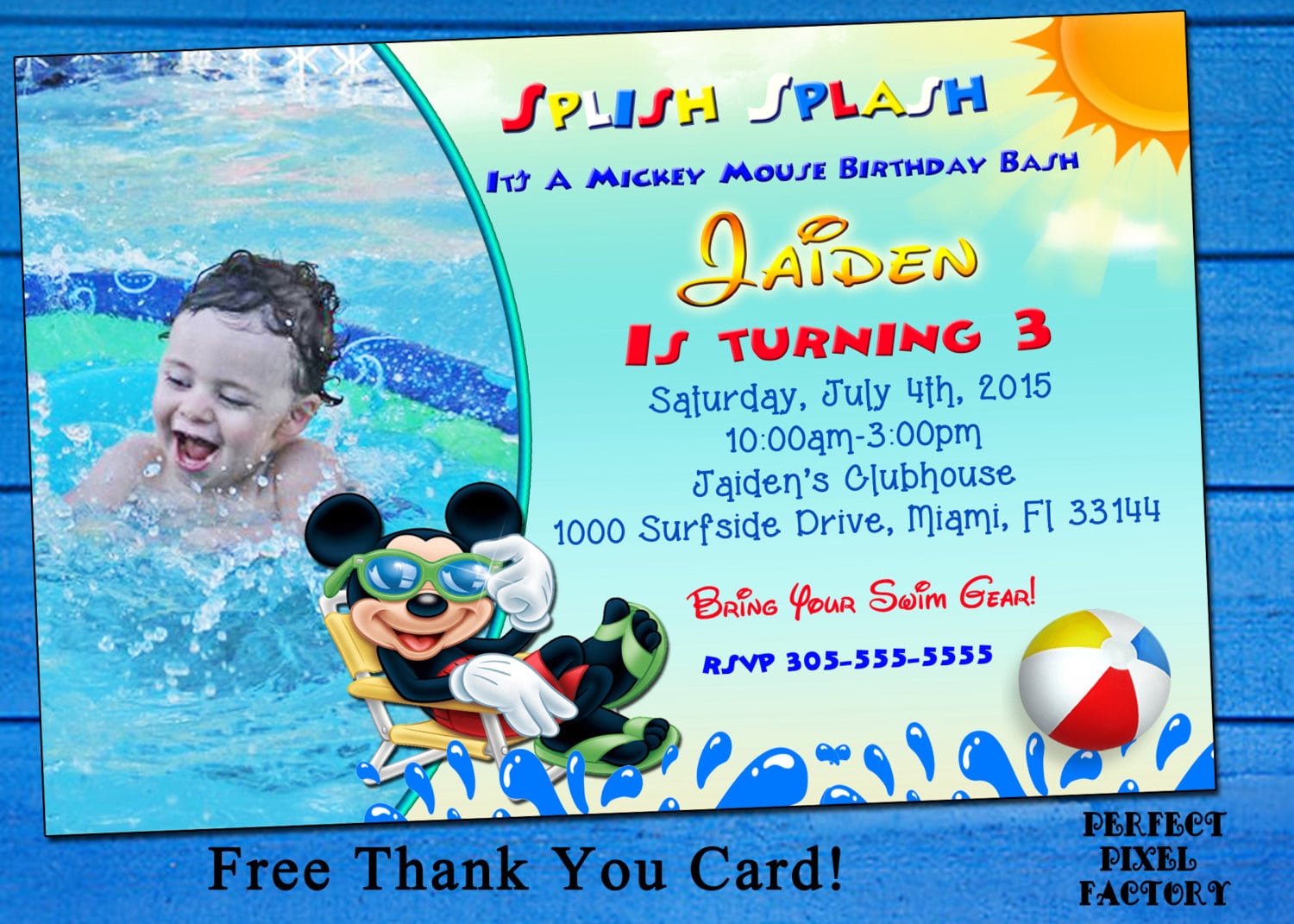 Minnie Pool Party