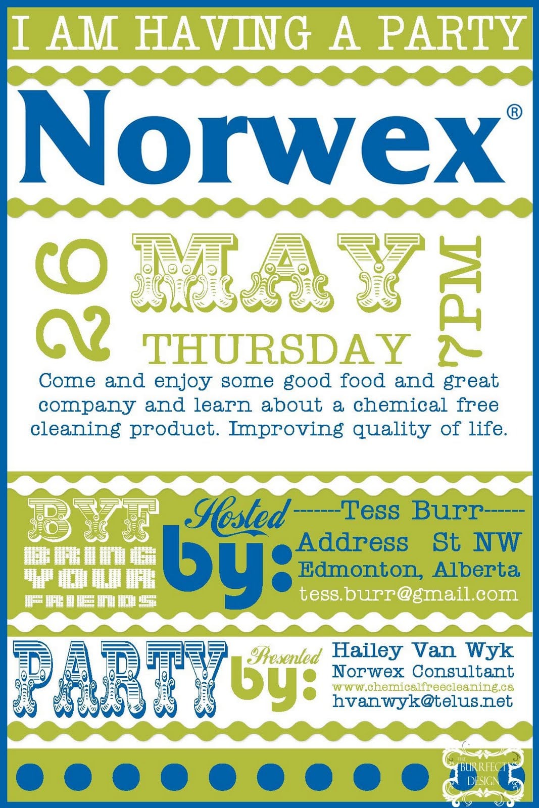 Norwex Party Invitation