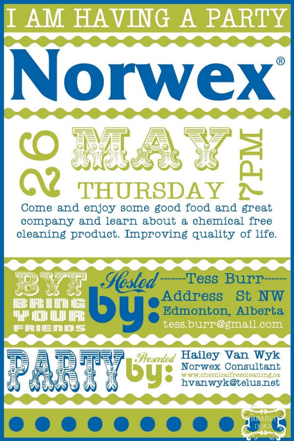 Norwex Party Invitation