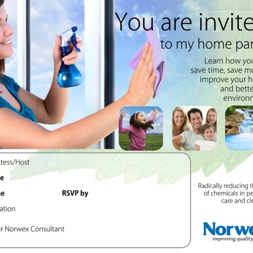 Norwex Party Invitation