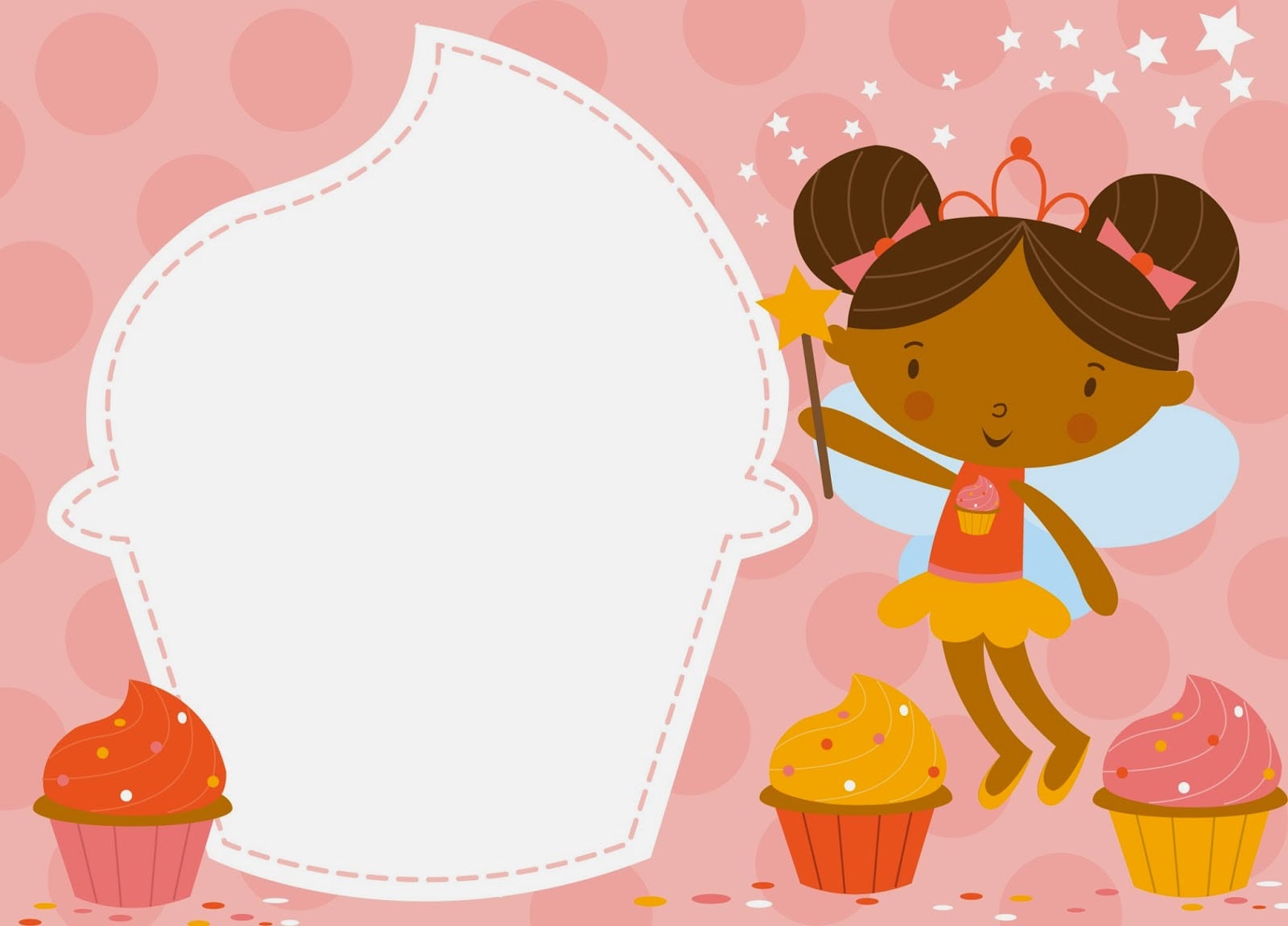 Oh My Baby!  Free Printable Fairy Babies Party Invitations