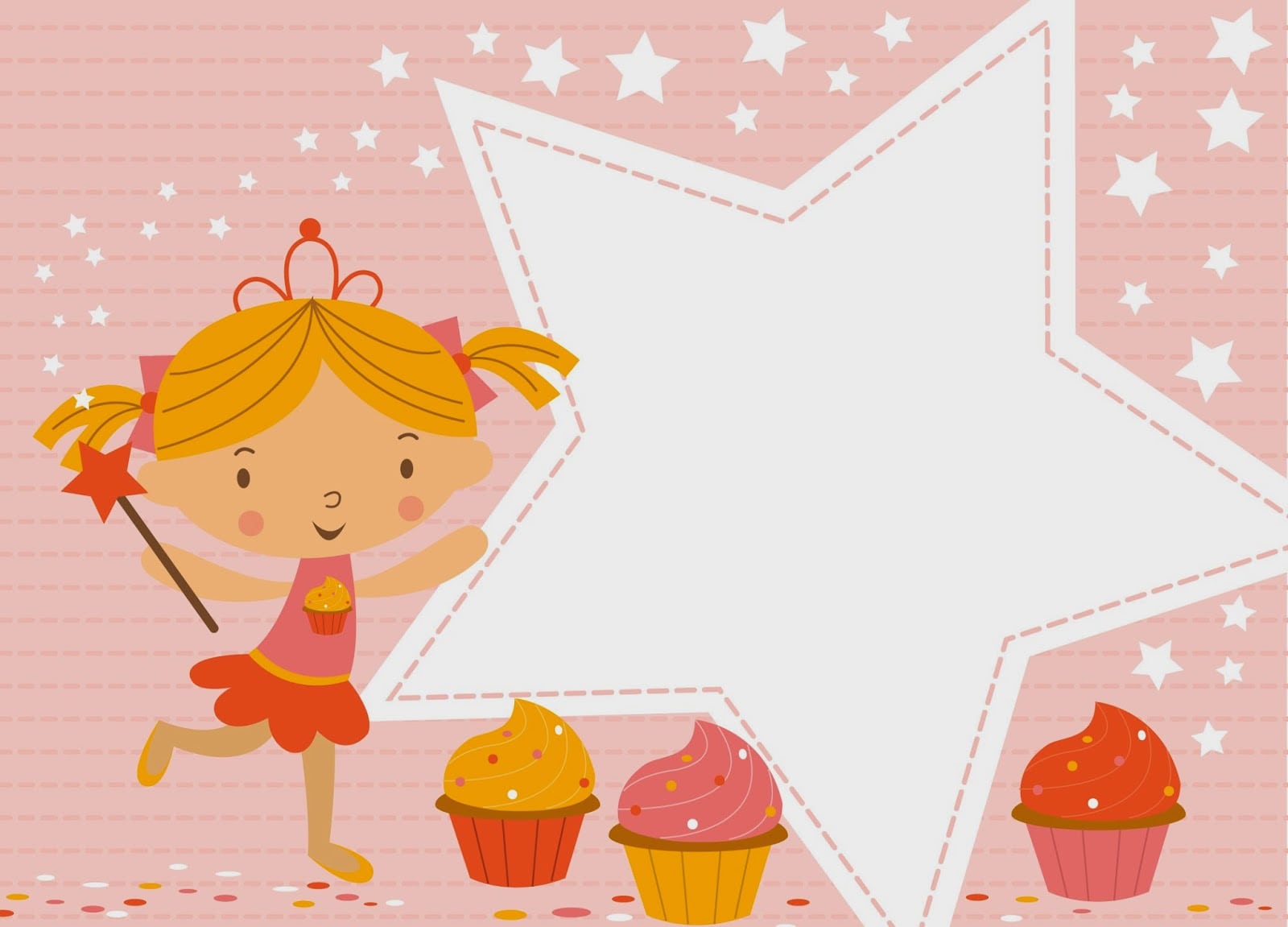 Oh My Baby!  Free Printable Fairy Babies Party Invitations