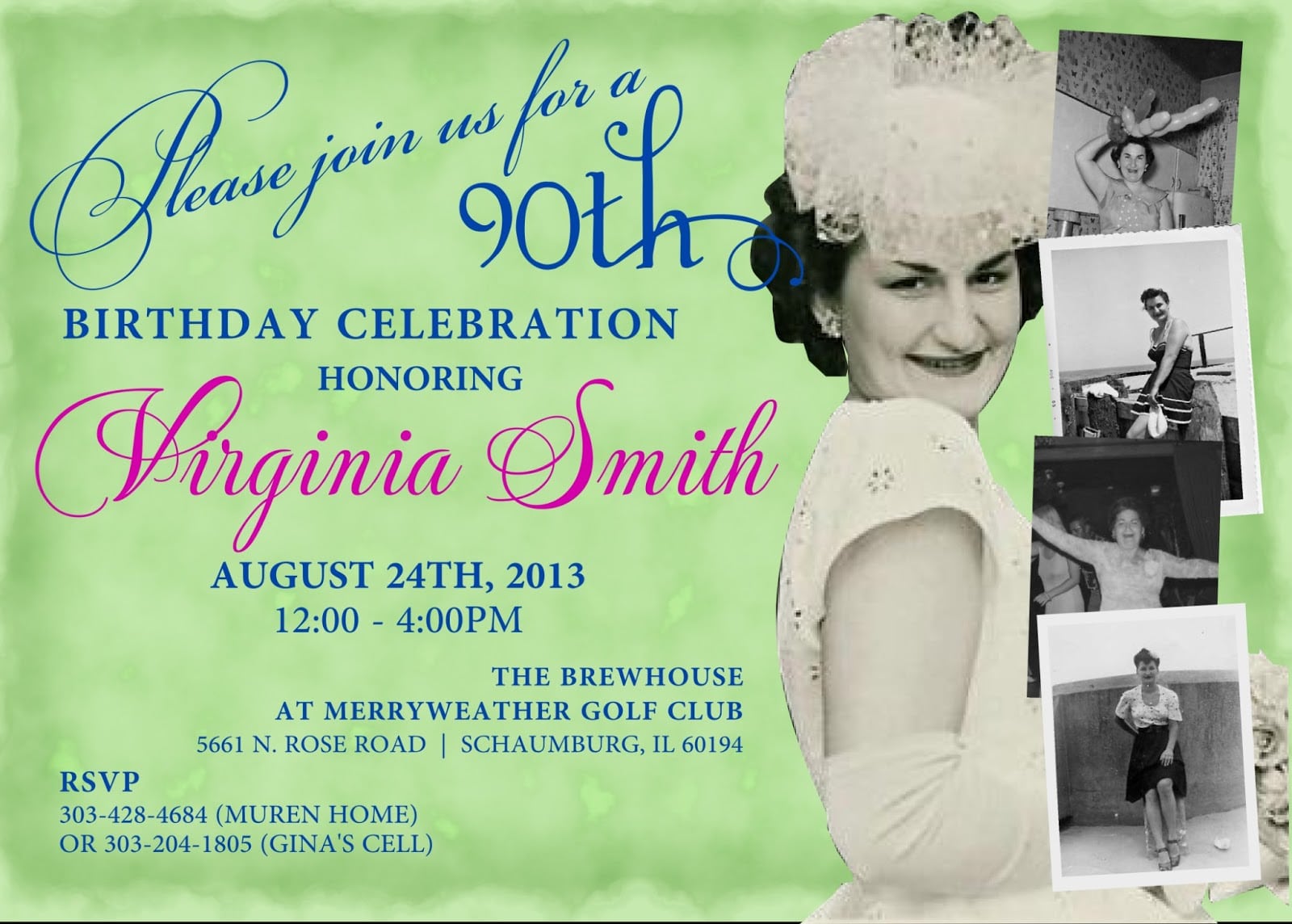 Opinion 90th Birthday Party Invitation Wording Ideas Birthday