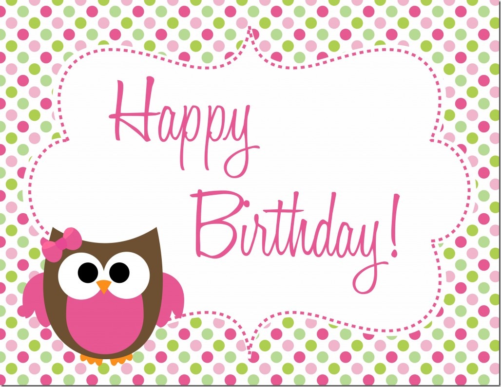 Owl Birthday Party