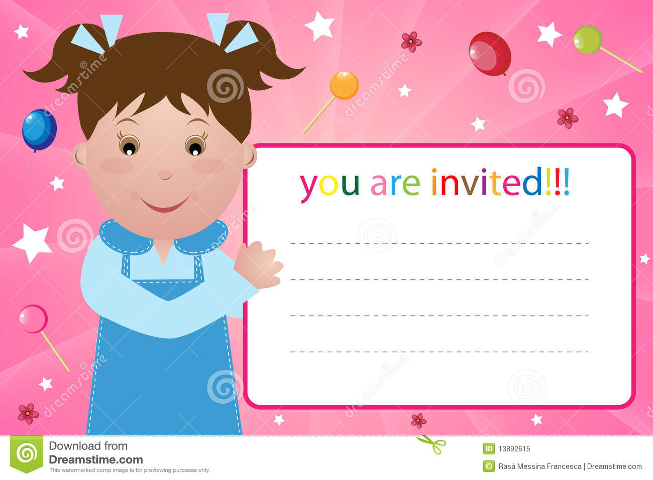 Party Invitation Card