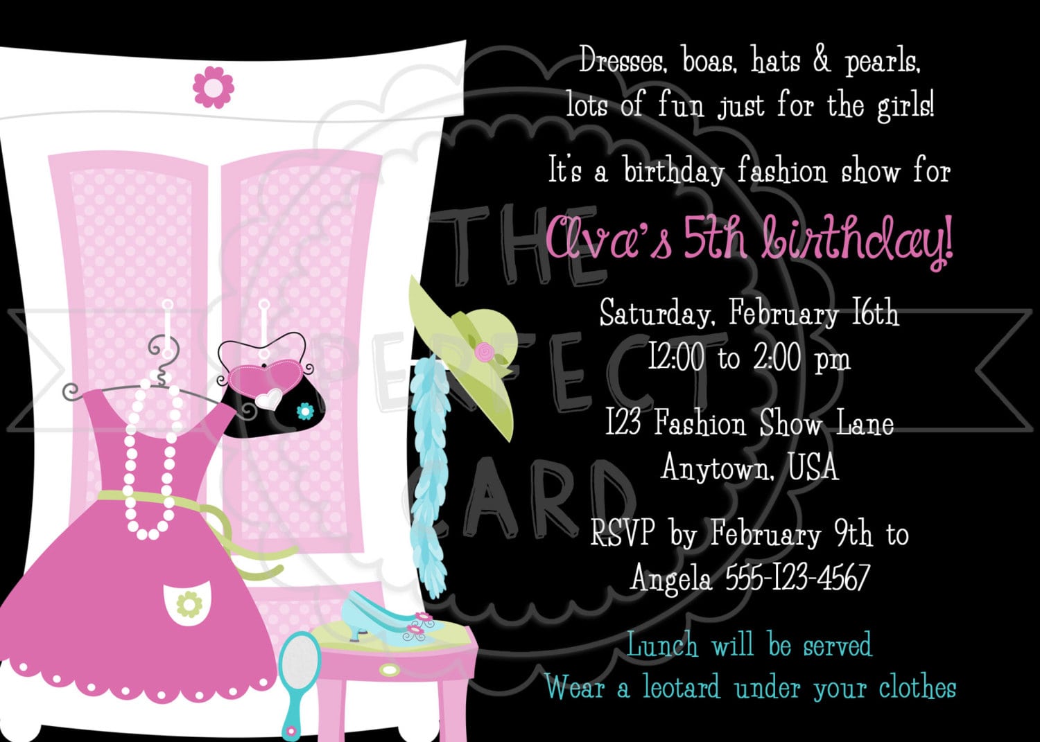 Passion Party Invitation Wording