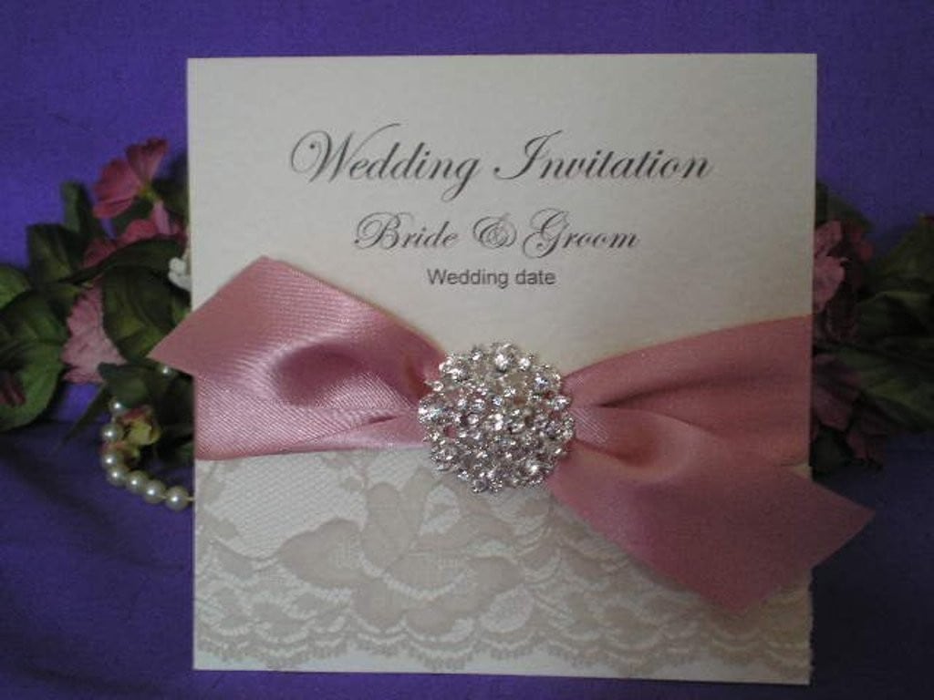 Pink Wedding Invitation Kits