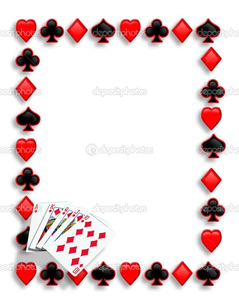 Playing Card Invitation Template Free