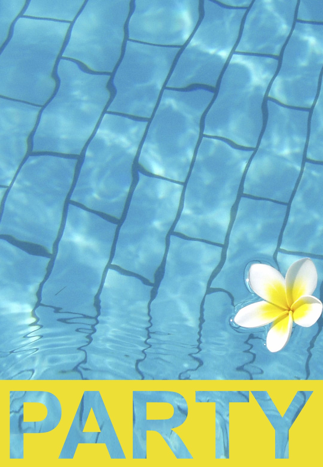 Pool Party  Invitation