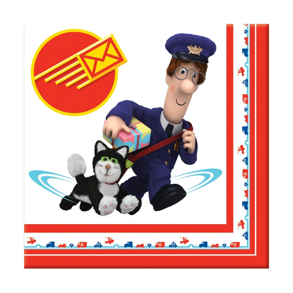 Postman Pat Luncheon Napkins
