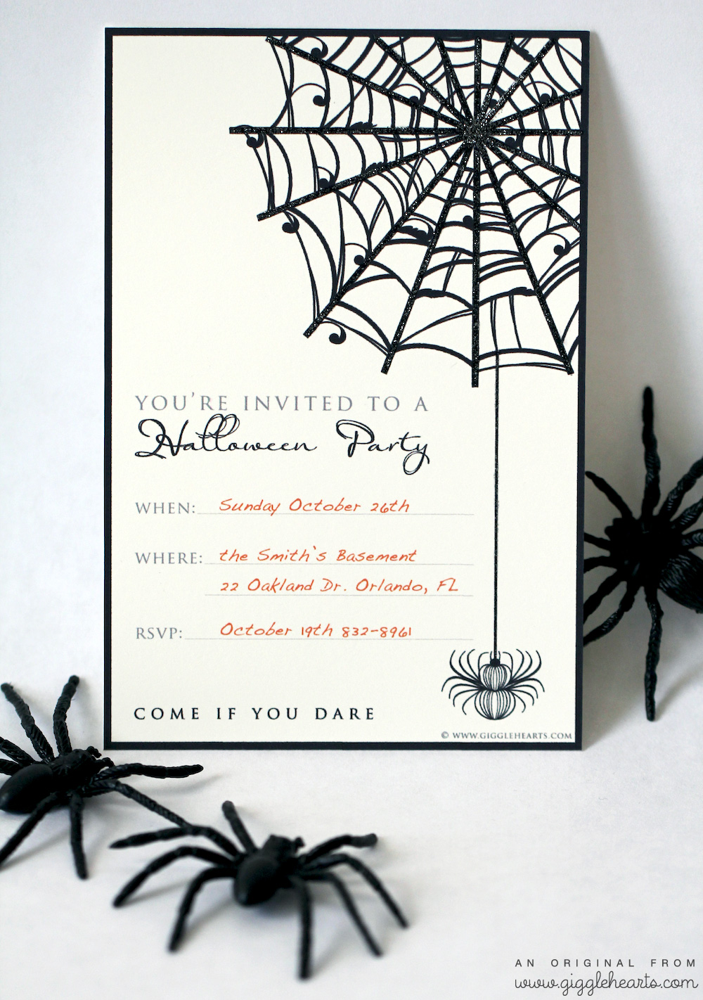 Printable Halloween Party Invitations