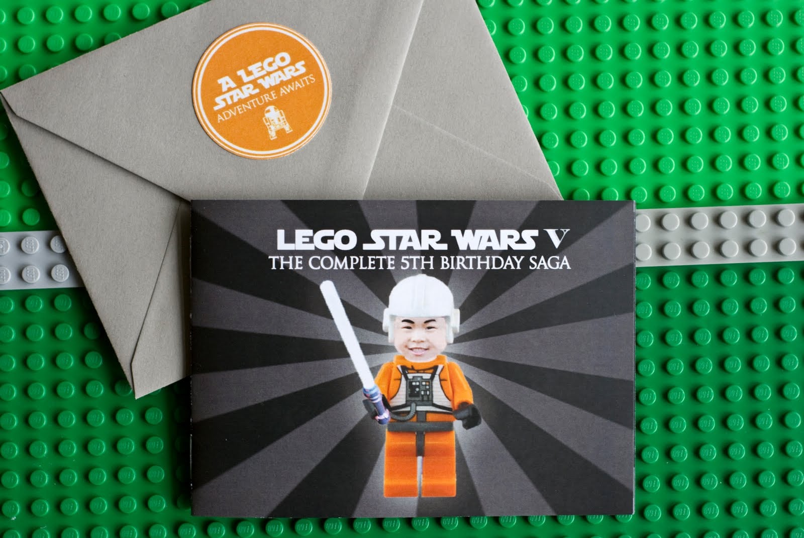 Pure Joy Events  Lego Star Wars Birthday Party  Invitations