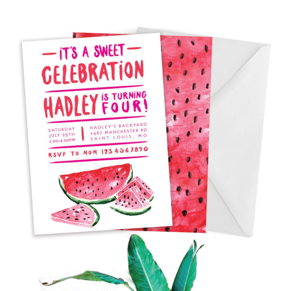 Red Zebra Baseball Summer Party Invitation On End Year