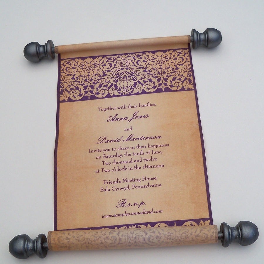 Renaissance Wedding Invitations