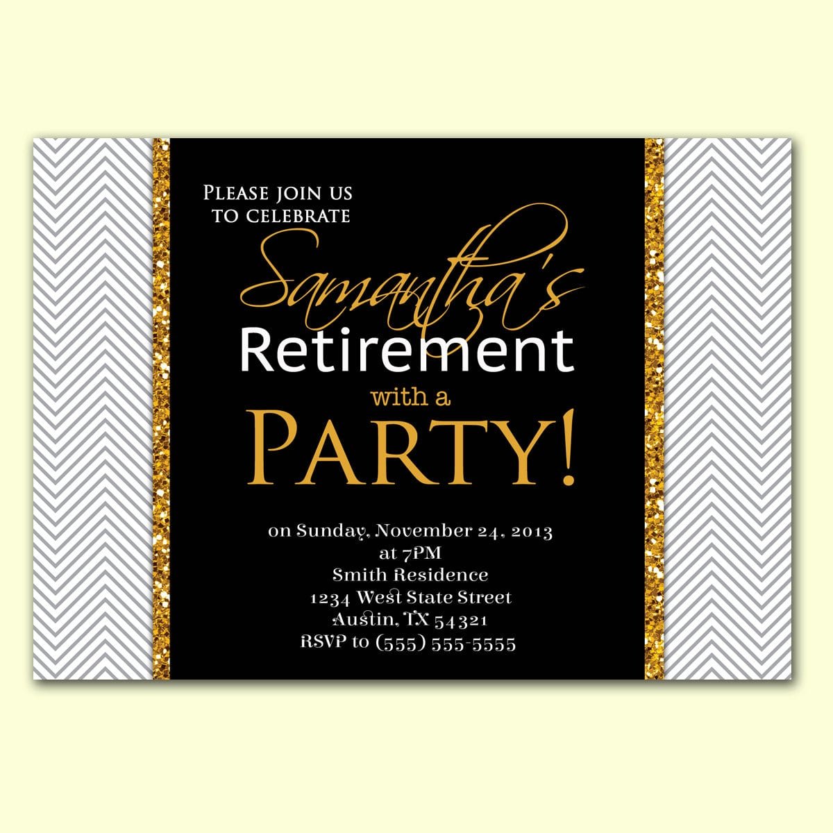 Retirement Party Invitations Templates Ideas