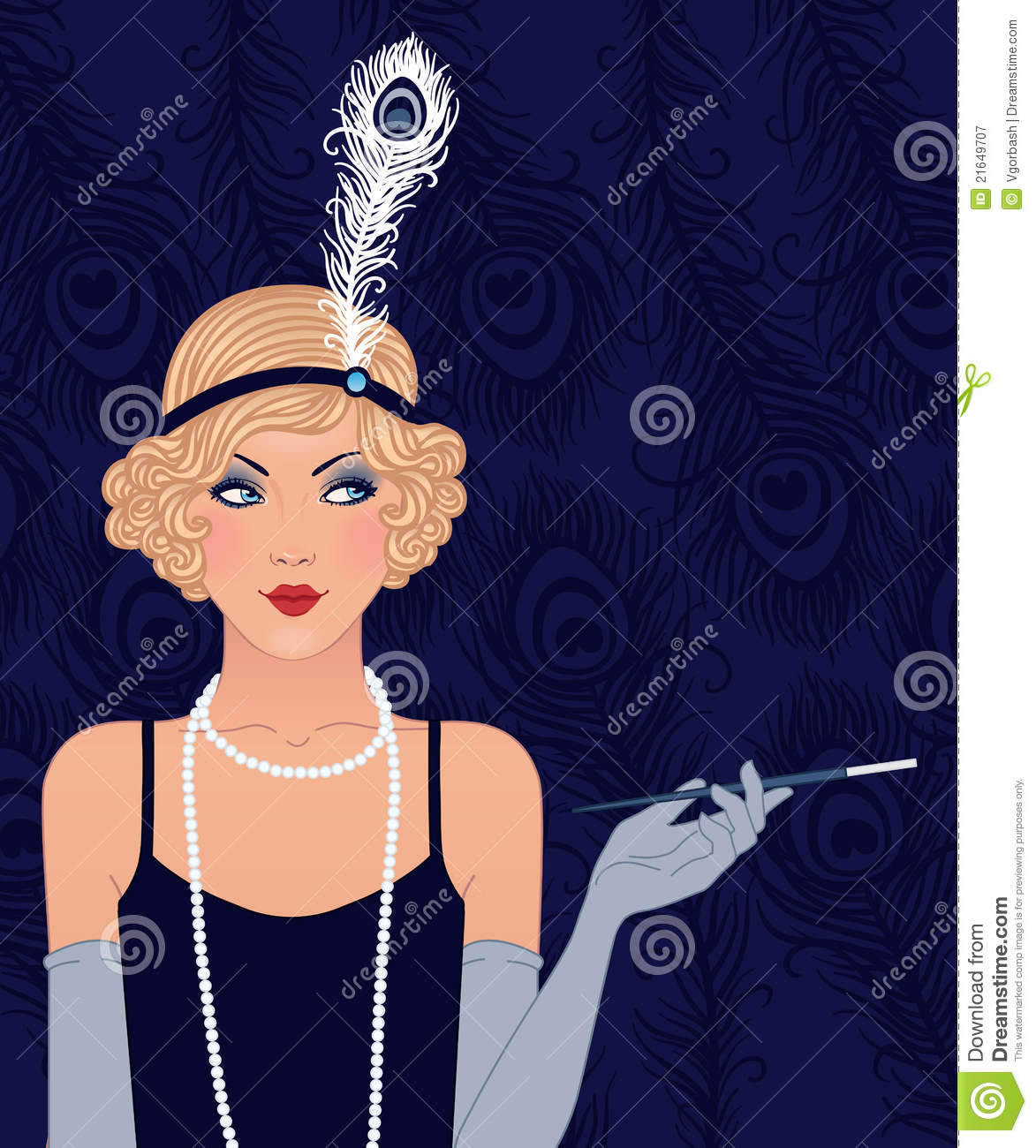 Retro Party Invitation Royalty Free Stock Photography