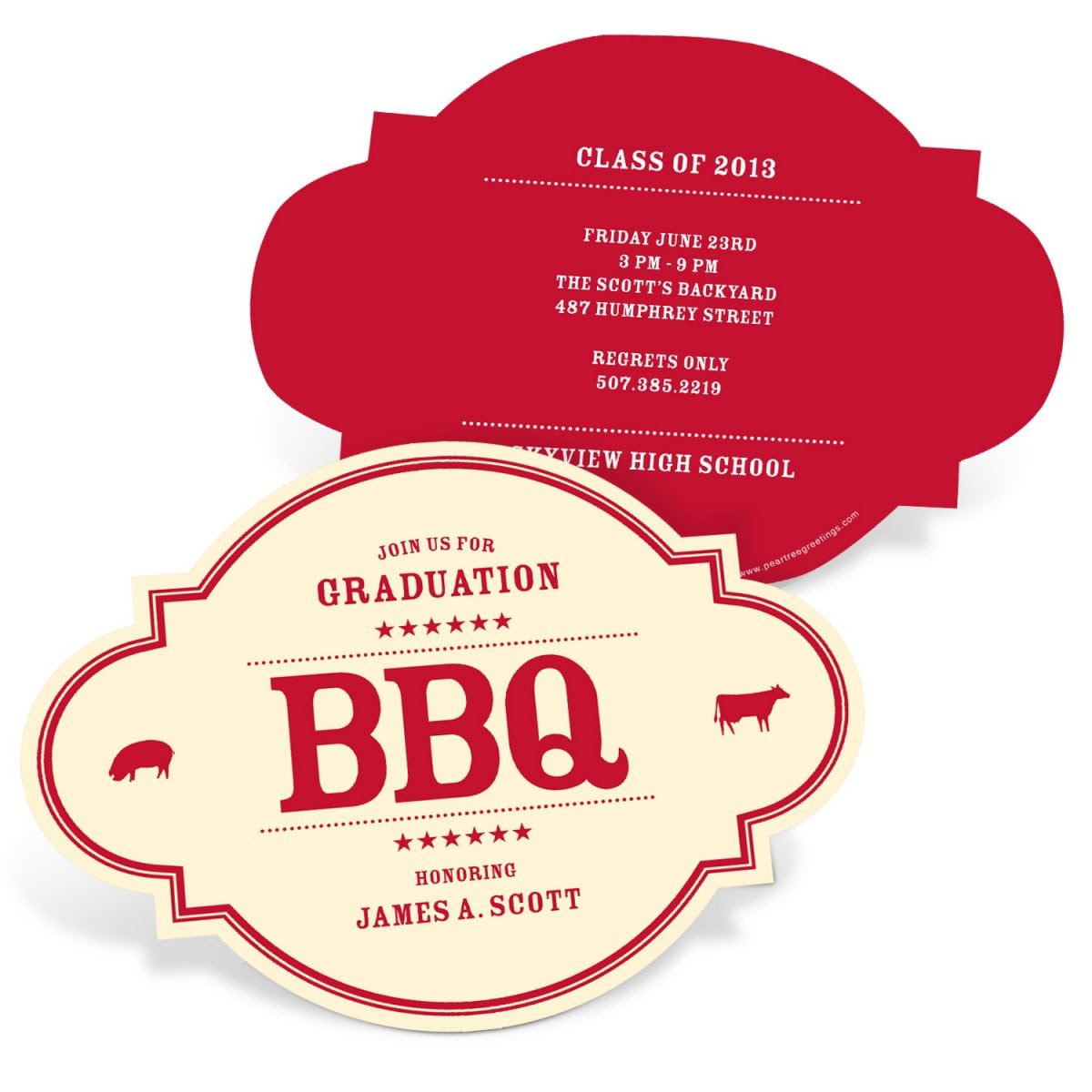 Sample Graduation Party Invitations