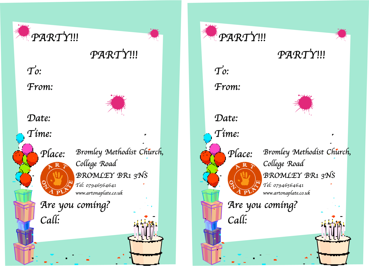 Sample Invitation Card For Birthday Party Amazing Sample