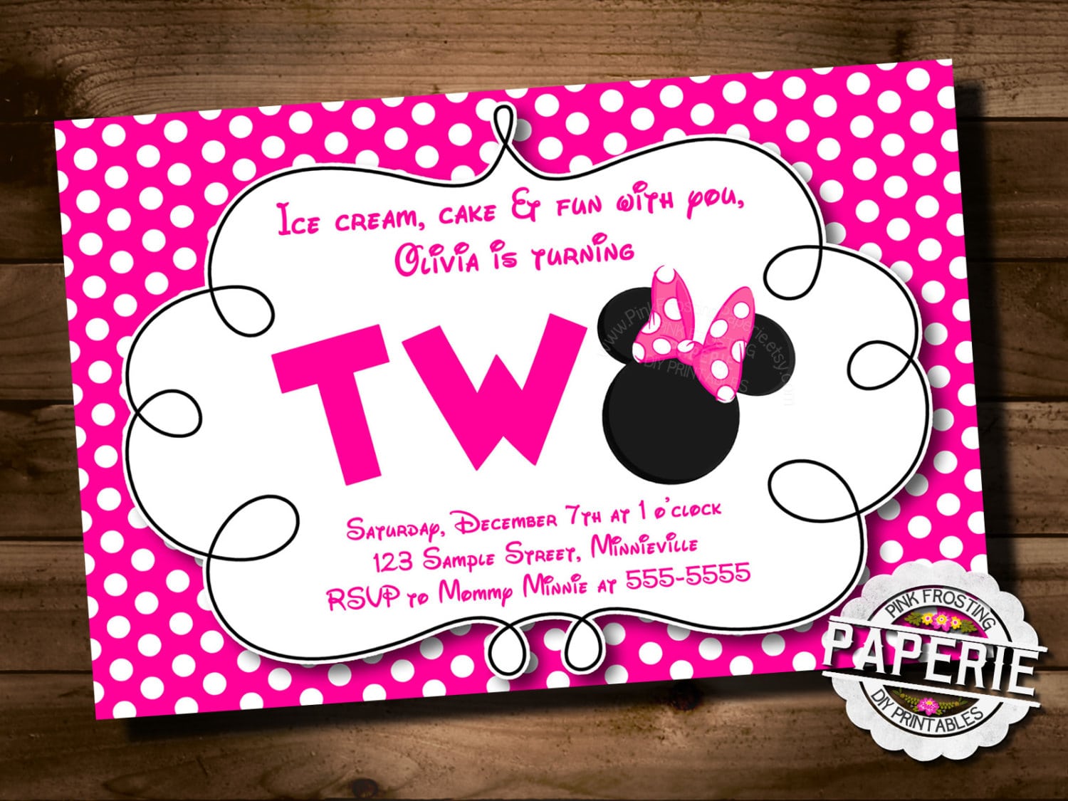 Second Birthday Card
