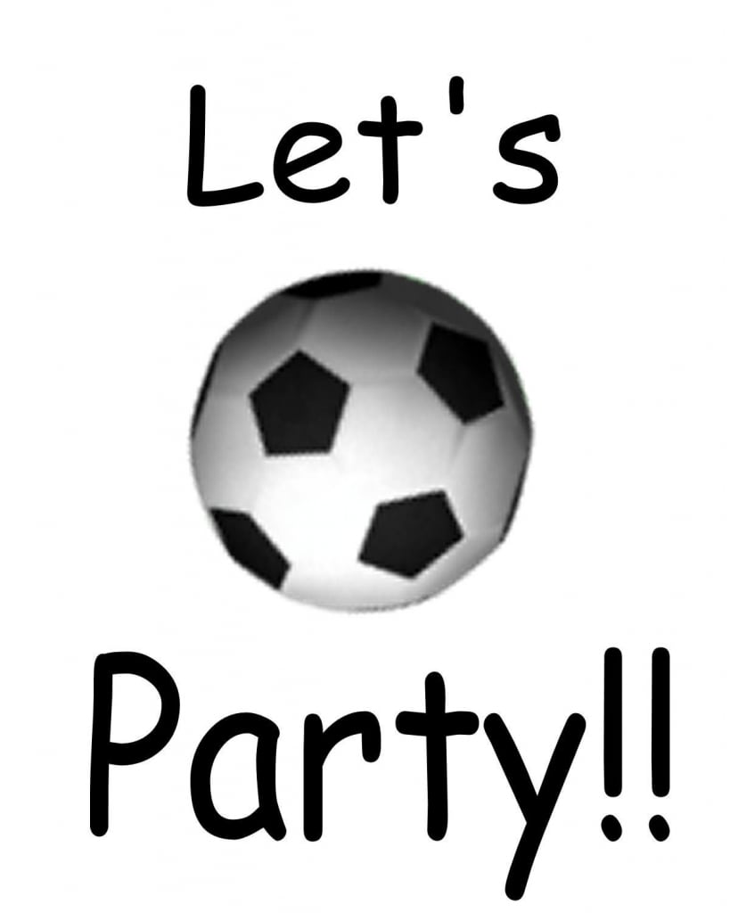 Soccer Invitations For Kids Printable