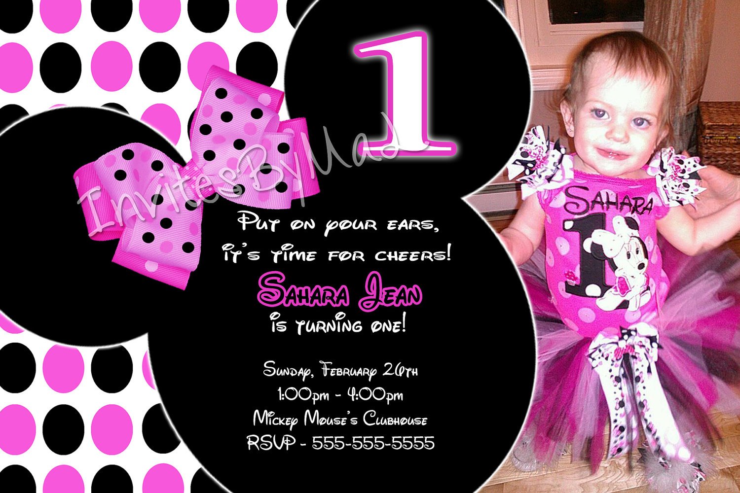 Stirring Minnie Mouse Birthday Party Invitations Which Is Viral