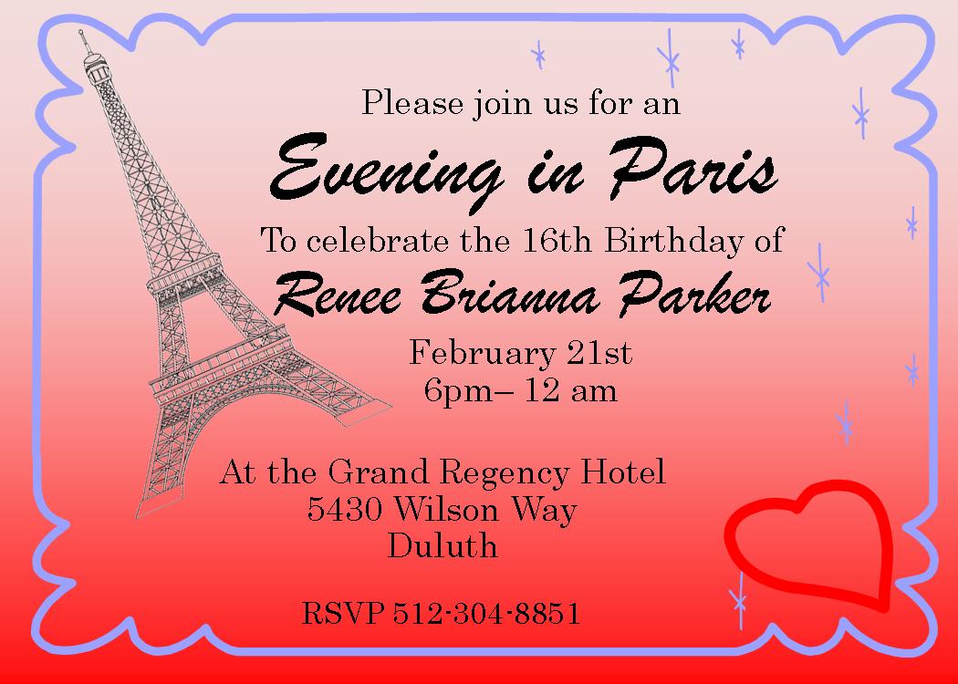 Sweet Sixteen 16 Party Invitation New Selections Spring 2017