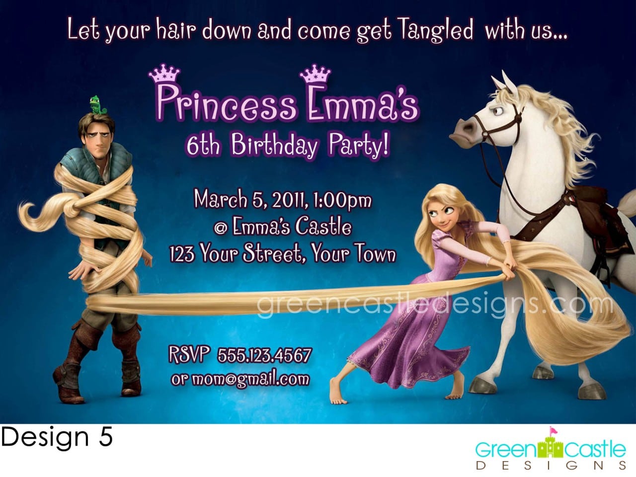 Tangled Invitations