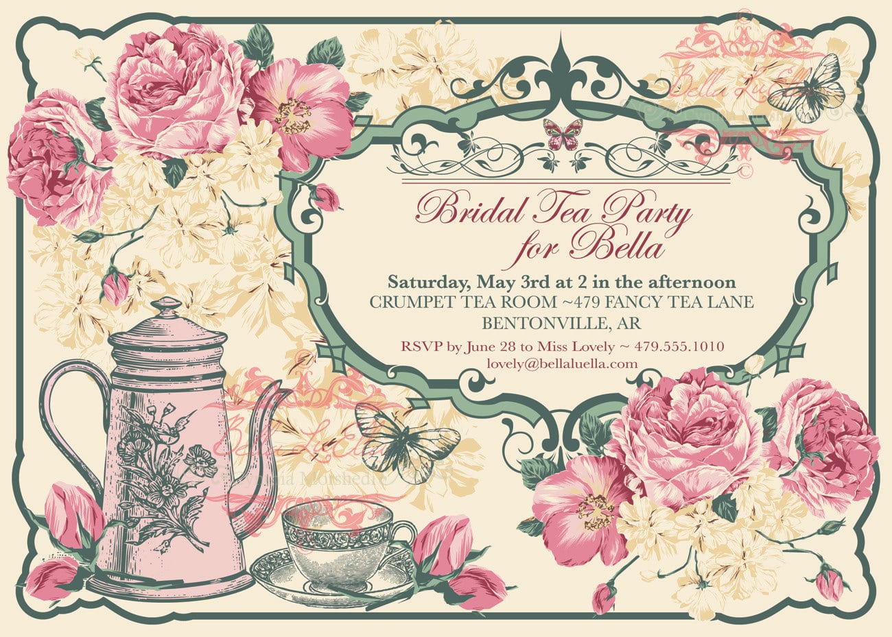 Tea Party Invites